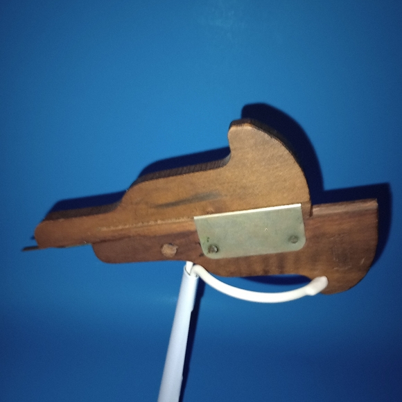 E.C. Spuehler Shuttle & Hook Rug Craft Tool Push Pull Punch Stitcher Vintage - Picture 5 of 15